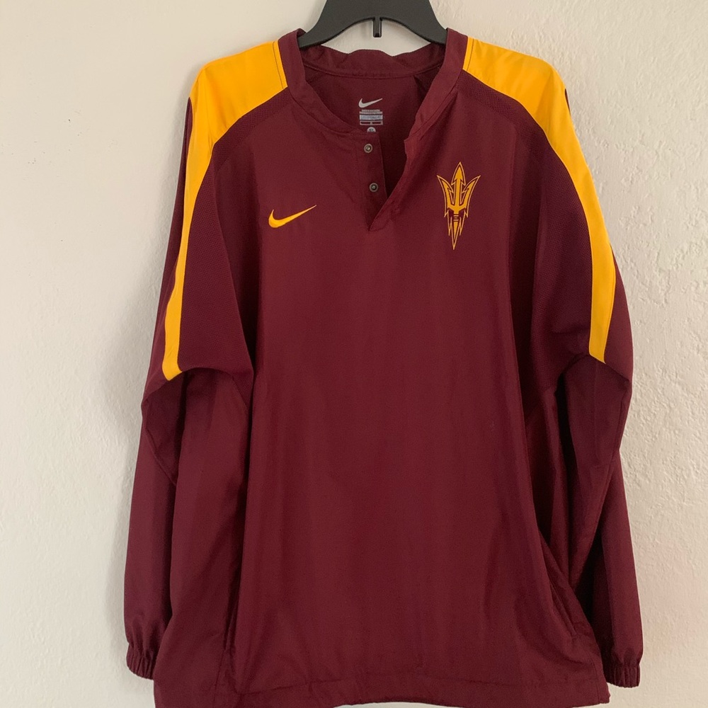 ASU Nike Pullover Windbreaker